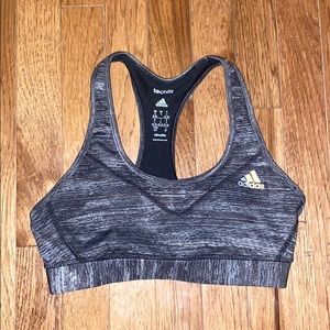 Adidas Climalite Grey Sports Bra